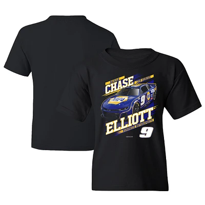 Youth Hendrick Motorsports Team Collection Black Chase Elliott NAPA Car T-Shirt