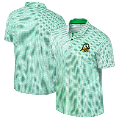 Men's Colosseum Green Oregon Ducks Big & Tall Marty Rival Polo