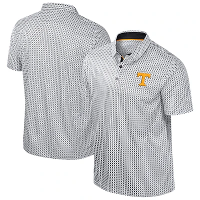 Men's Colosseum Black Tennessee Volunteers Big & Tall Marty Rival Polo