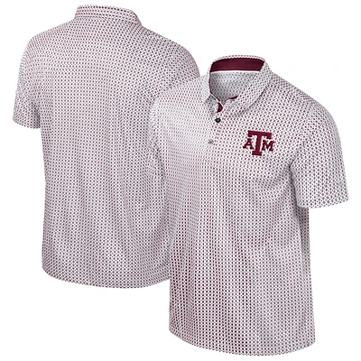 Men's Colosseum Maroon Texas A&M Aggies Big & Tall Marty Rival Polo
