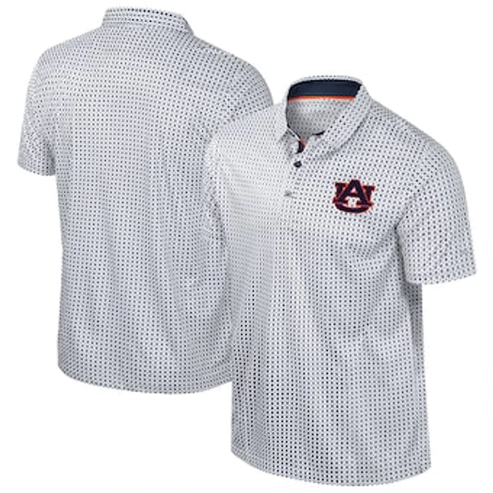 Men's Colosseum Navy Auburn Tigers Big & Tall Marty Rival Polo