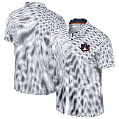 Men's Colosseum Navy Auburn Tigers Big & Tall Marty Rival Polo