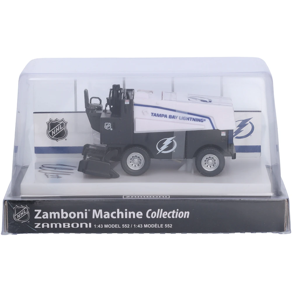 Victor Hedman Tampa Bay Lightning Autographed 1:43 Scale Die-Cast Zamboni