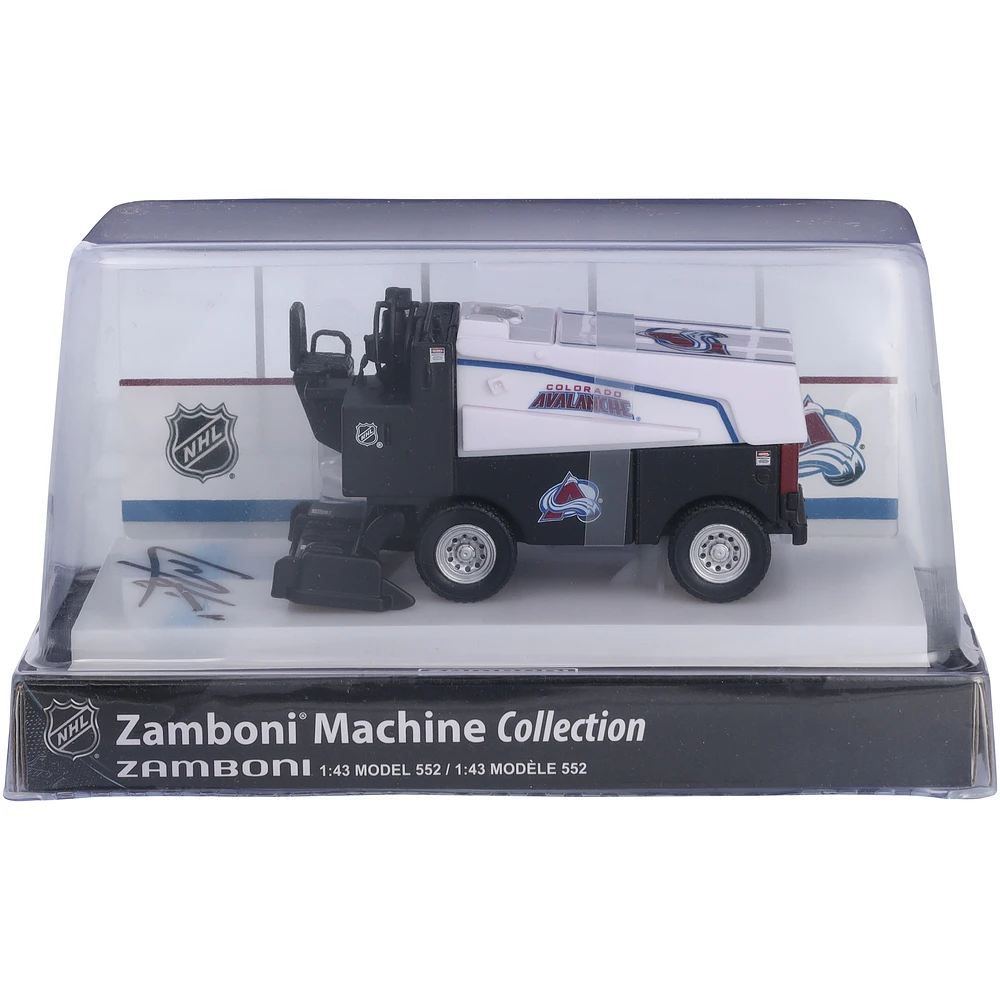 Cale Makar Colorado Avalanche Autographed 1:43 Scale Die-Cast Zamboni