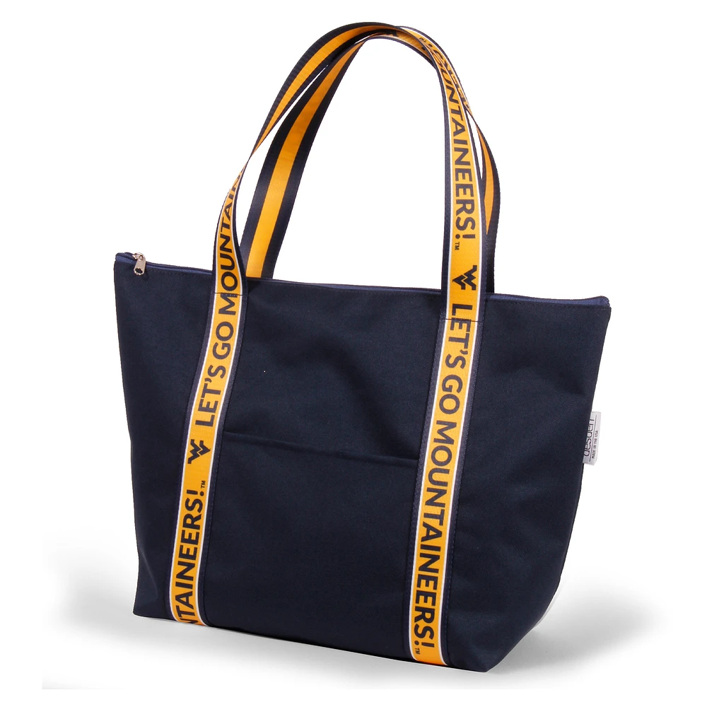 West Virginia Mountaineers The Sophie Tote with Logoed Straps