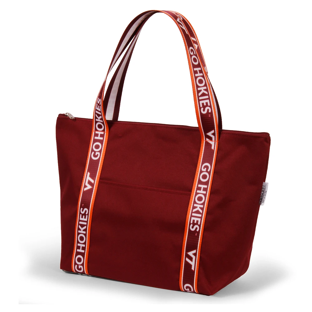 Virginia Tech Hokies The Sophie Tote with Logoed Straps