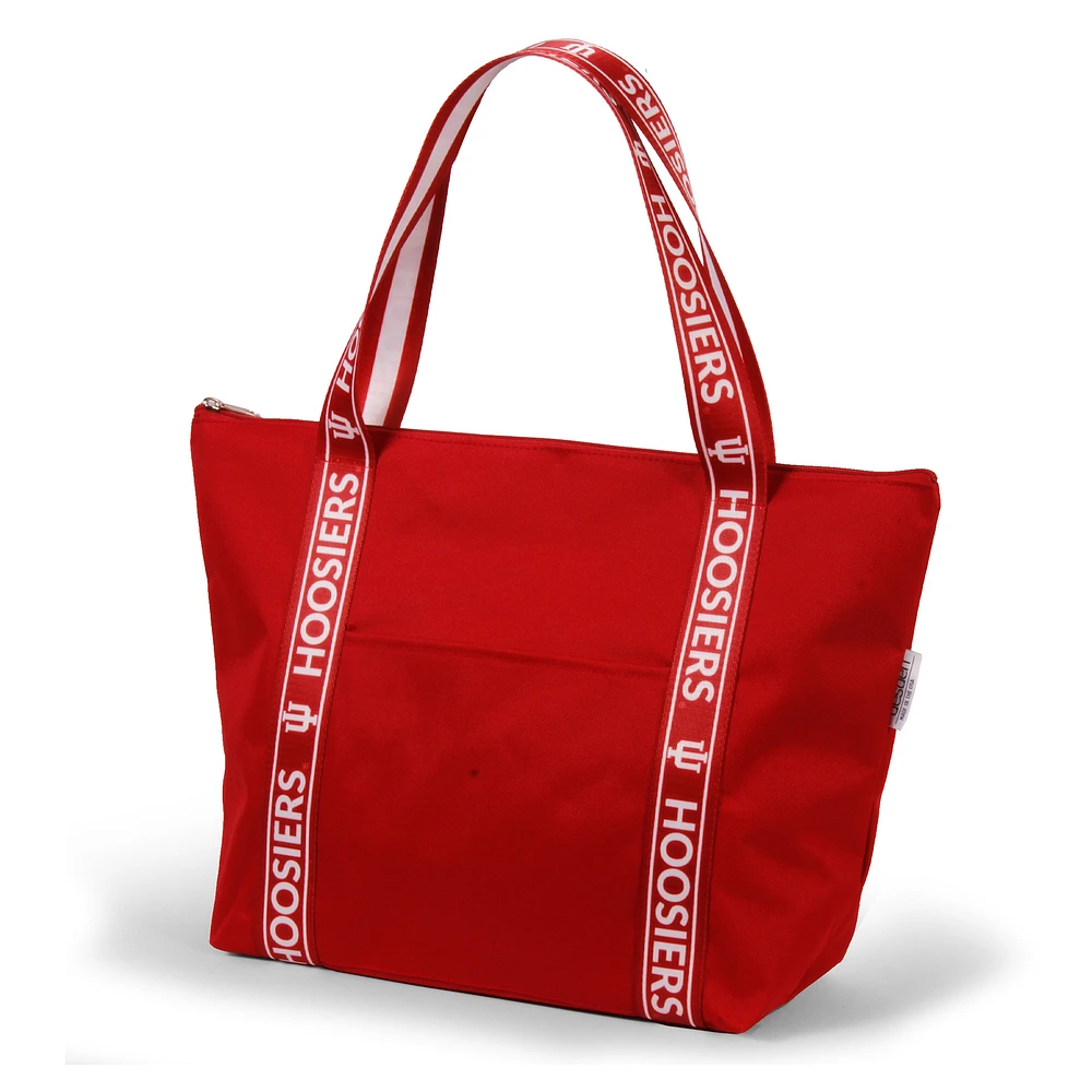 Indiana Hoosiers The Sophie Tote with Logoed Straps
