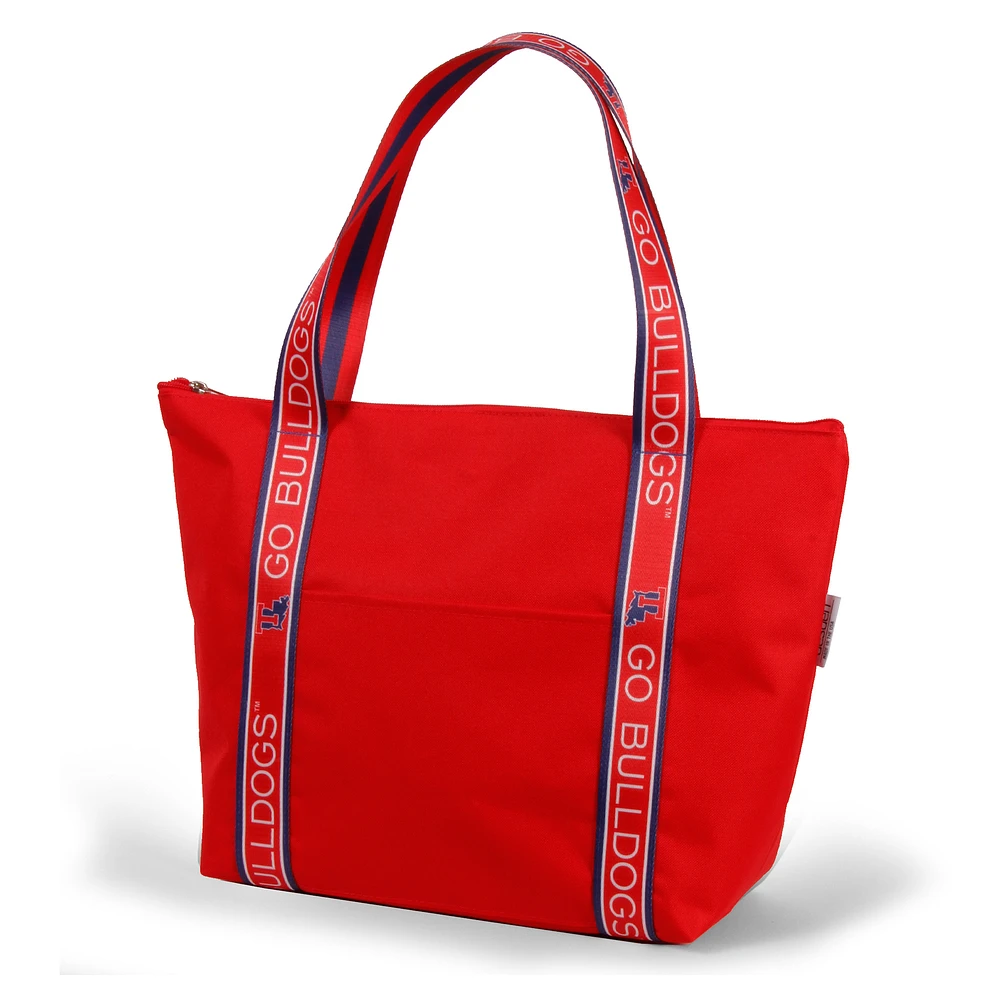 Louisiana Tech Bulldogs The Sophie Tote with Logoed Straps