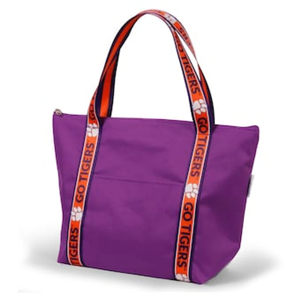 Clemson Tigers The Sophie Tote with Logoed Straps