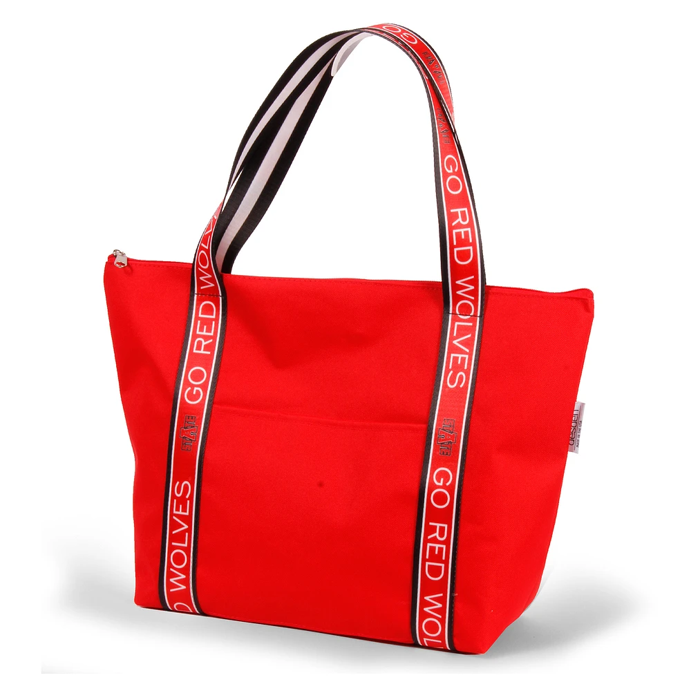 Arkansas State Red Wolves The Sophie Tote with Logoed Straps