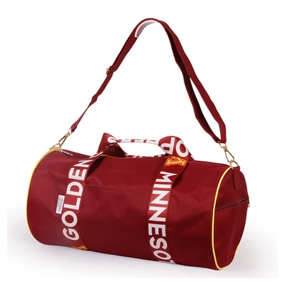 Minnesota Golden Gophers Round Duffel with Logoed Straps