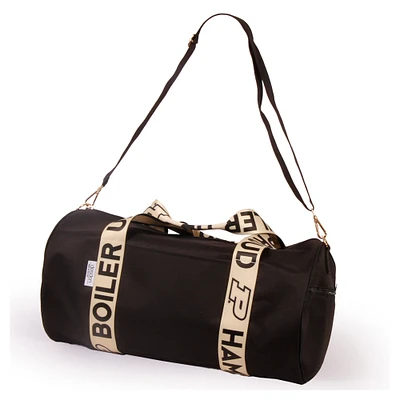 Purdue Boilermakers Round Duffel with Logoed Straps