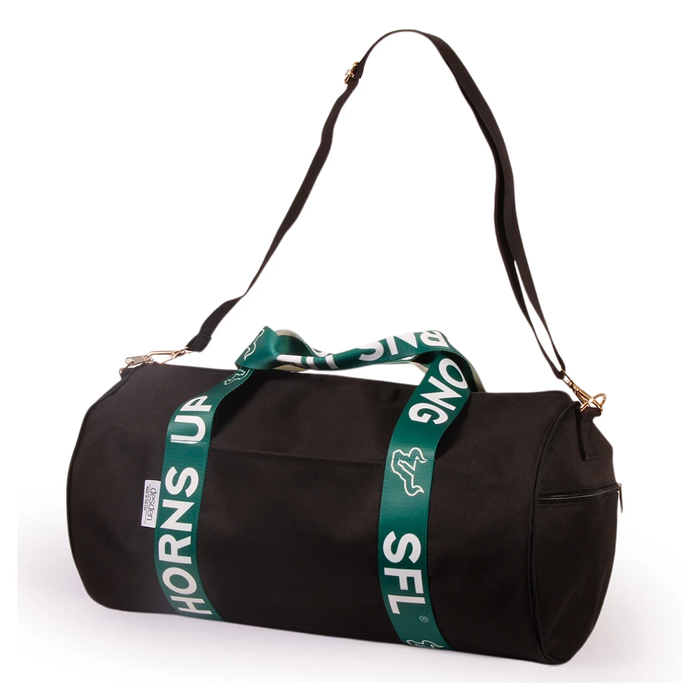 South Florida Bulls Round Duffel with Logoed Straps