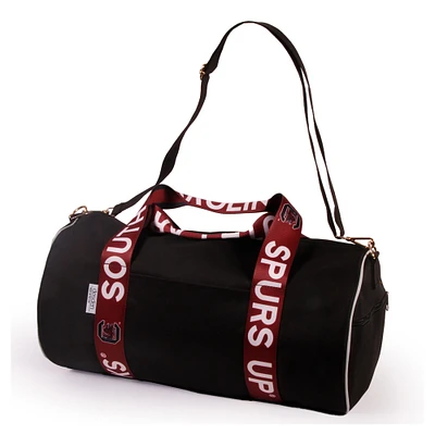 South Carolina Gamecocks Round Duffel with Logoed Straps