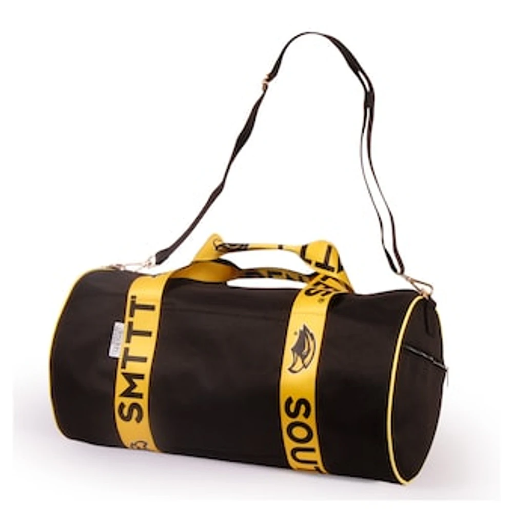 Southern Miss Golden Eagles Round Duffel with Logoed Straps