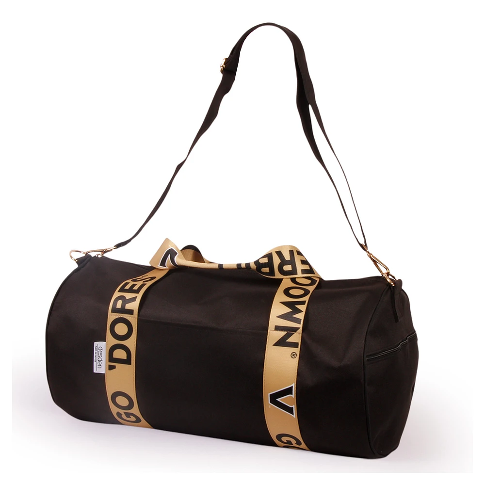 Vanderbilt Commodores Round Duffel with Logoed Straps