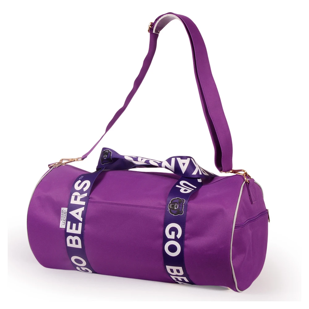 Central Arkansas Bears Round Duffel with Logoed Straps