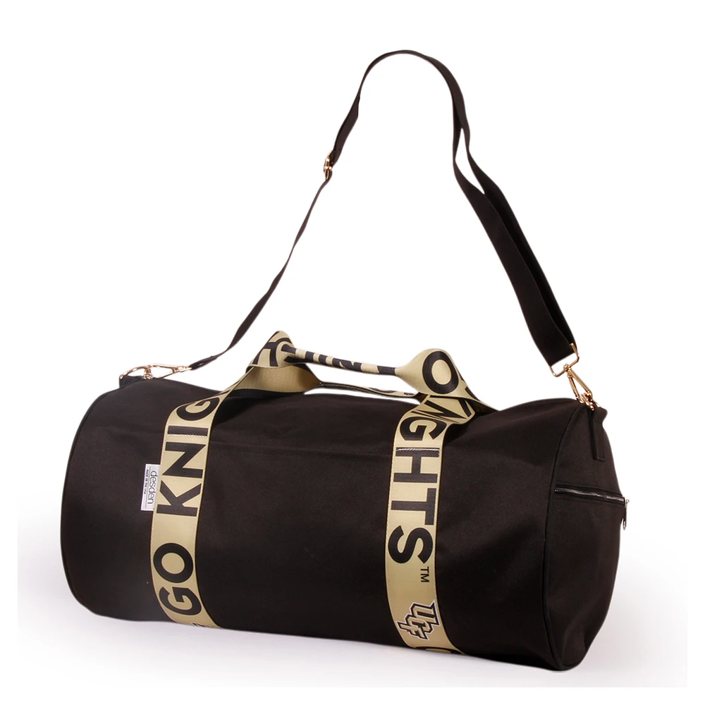 UCF Knights Round Duffel with Logoed Straps