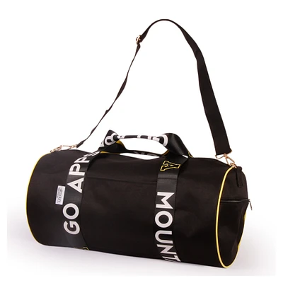 Appalachian State Mountaineers Round Duffel with Logoed Straps