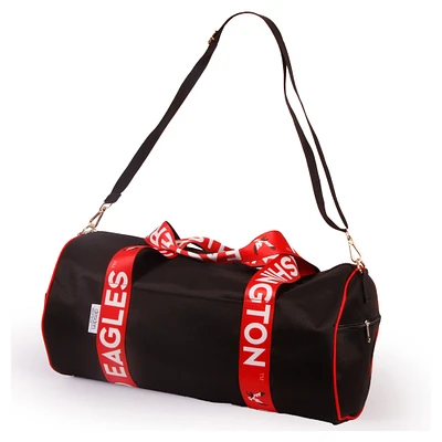 Eastern Washington Eagles Round Duffel with Logoed Straps