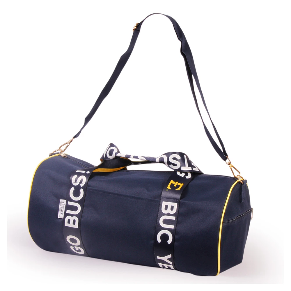 ETSU Buccaneers Round Duffel with Logoed Straps