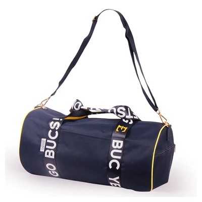 ETSU Buccaneers Round Duffel with Logoed Straps