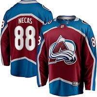 Men's Fanatics Martin Necas Burgundy Colorado Avalanche  Breakaway Player Jersey