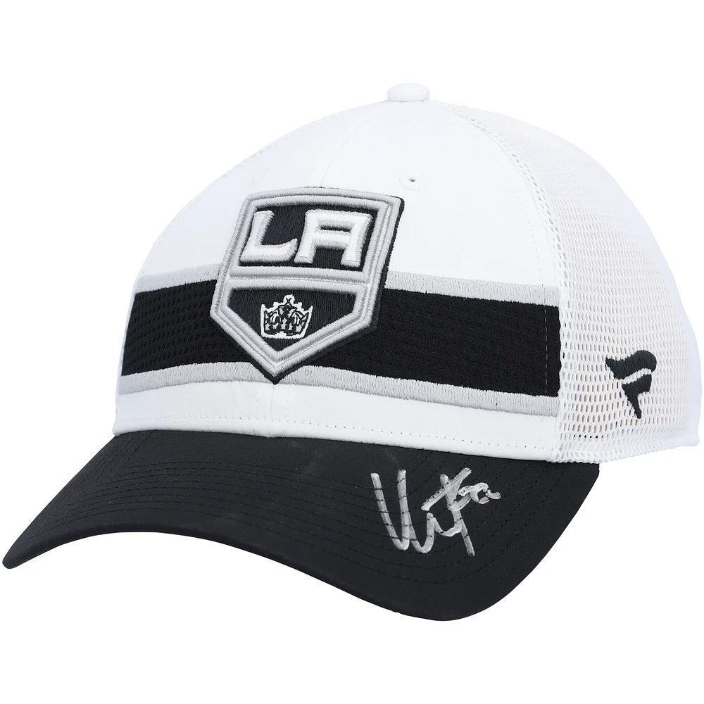 Kevin Fiala Los Angeles Kings Autographed White Fanatics Draft Cap