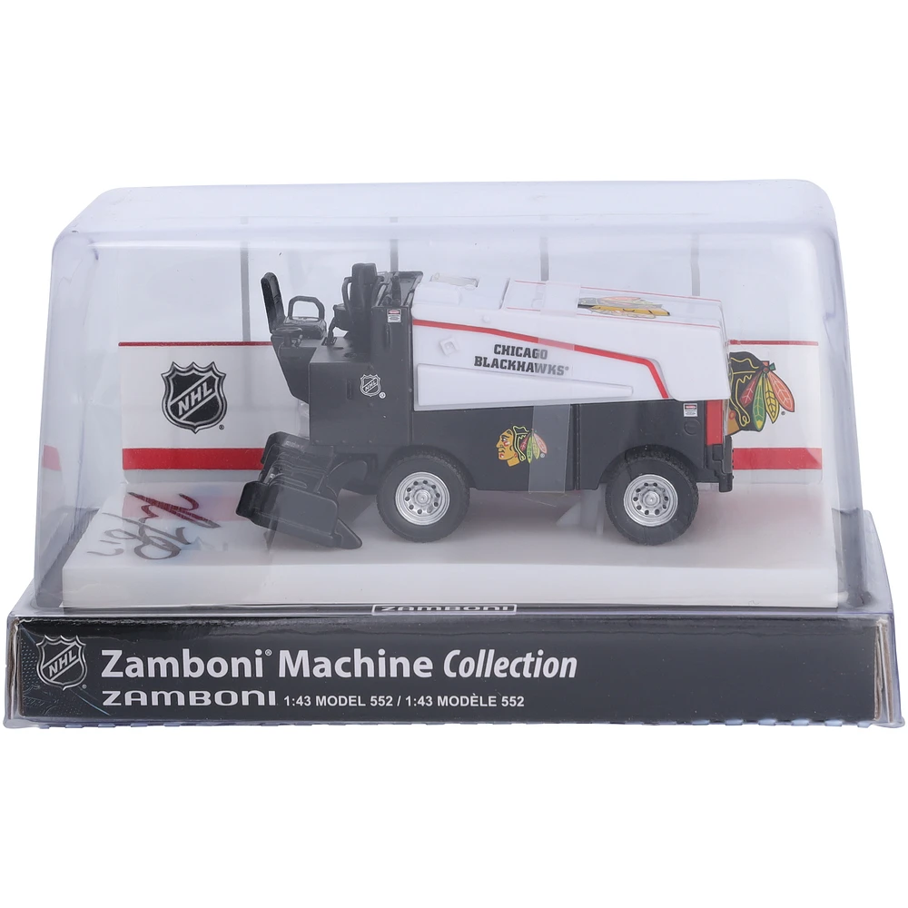 Nick Foligno Chicago Blackhawks Autographed 1:43 Scale Die-Cast Zamboni