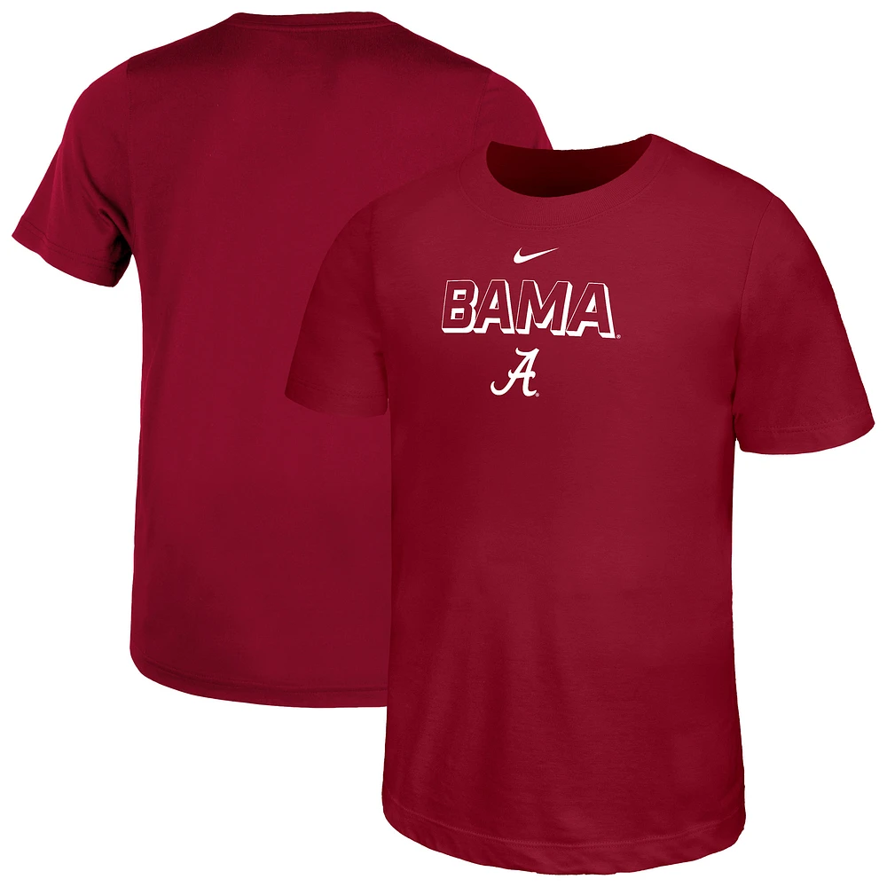 Youth Nike Crimson Alabama Tide Legend Performance T-Shirt