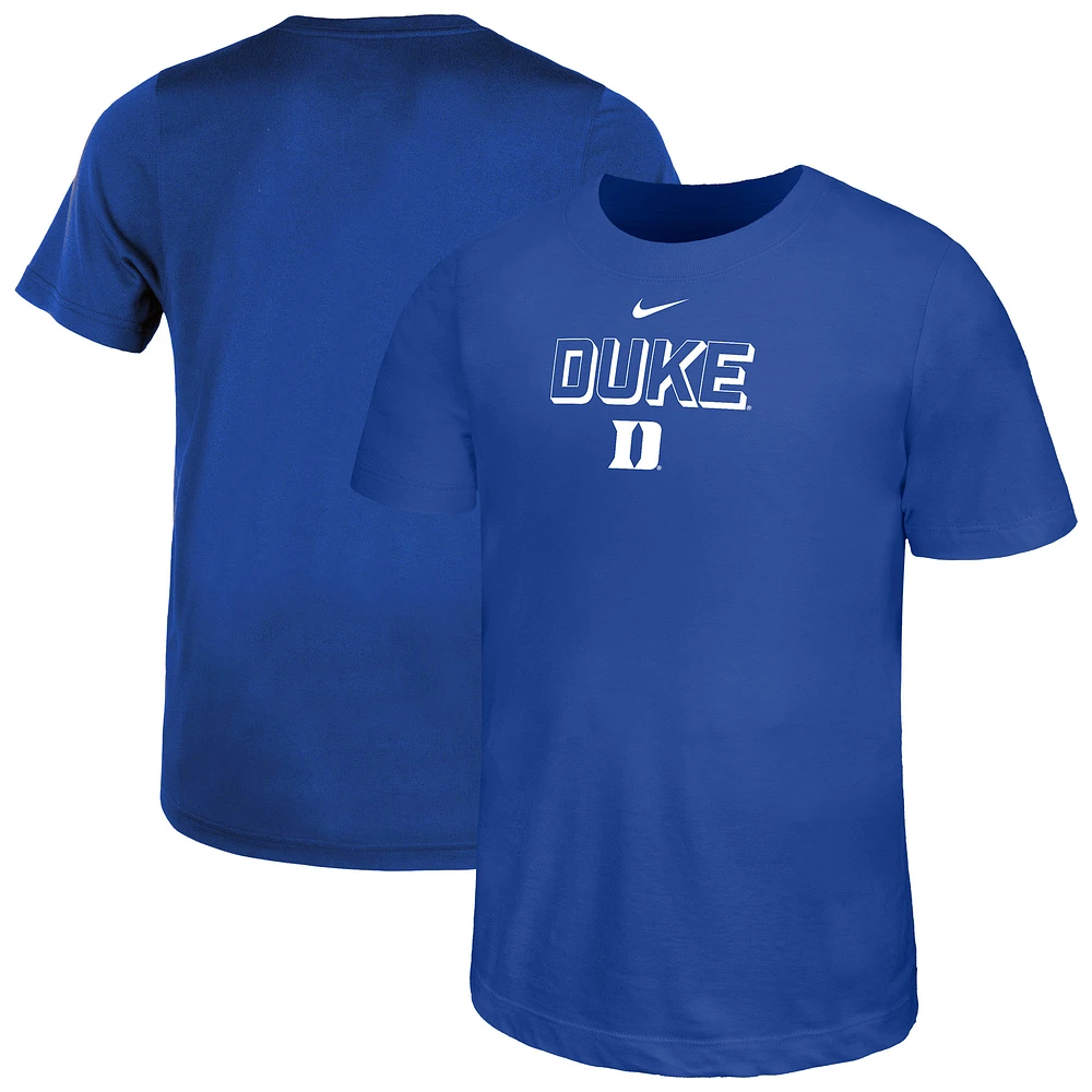 Youth Nike Royal Duke Blue Devils Legend Performance T-Shirt