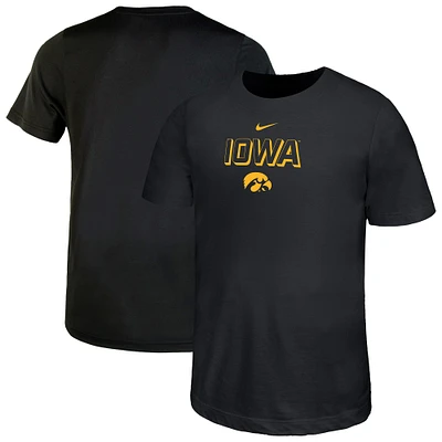 Youth Nike Black Iowa Hawkeyes Legend Performance T-Shirt