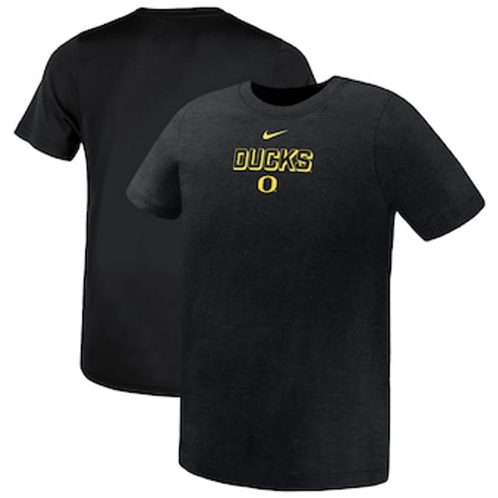 Preschool Nike Black Oregon Ducks Legend Performance T-Shirt