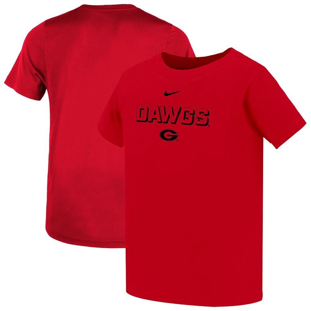 Toddler Nike Red Georgia Bulldogs Legend Performance T-Shirt