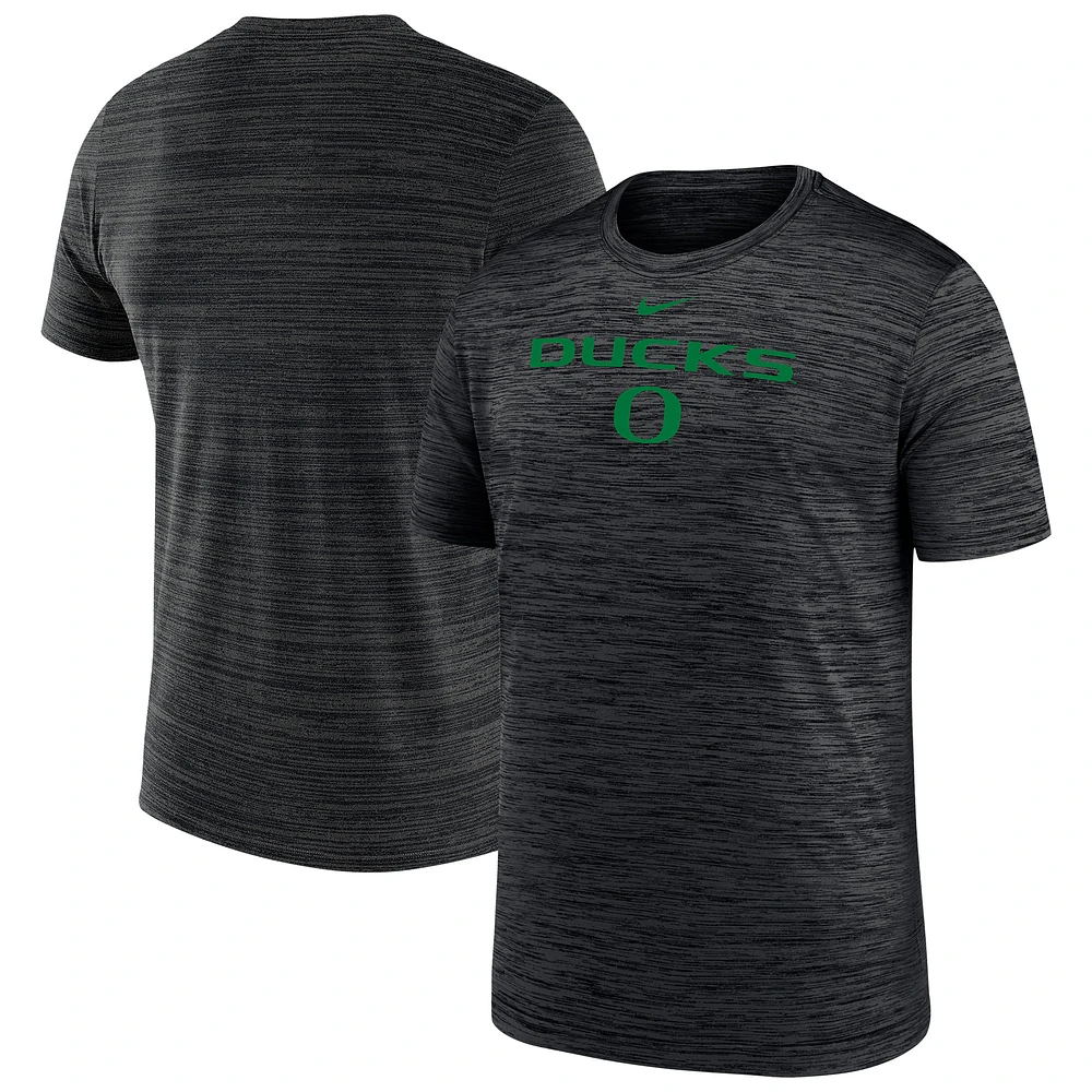 Youth Nike Black Oregon Ducks Velocity Performance T-Shirt