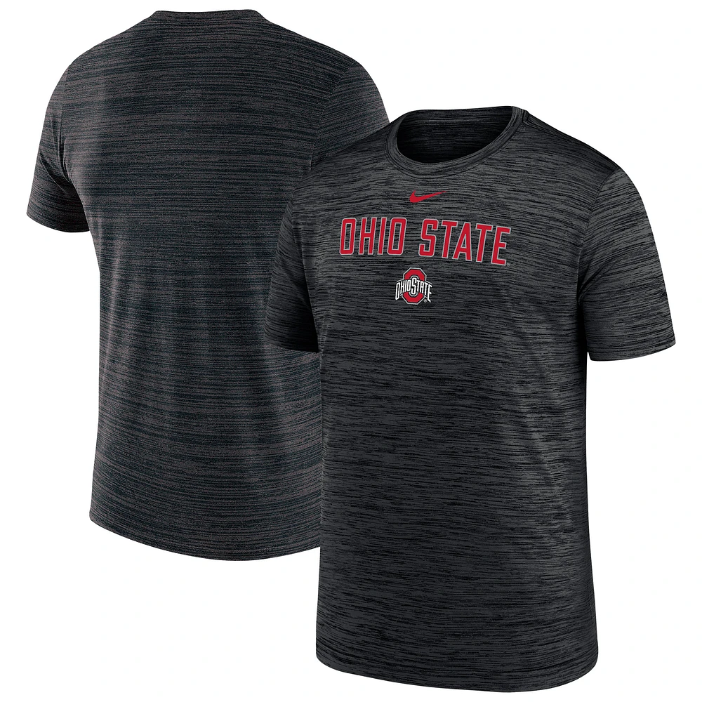 Youth Nike Black Ohio State Buckeyes Velocity Performance T-Shirt