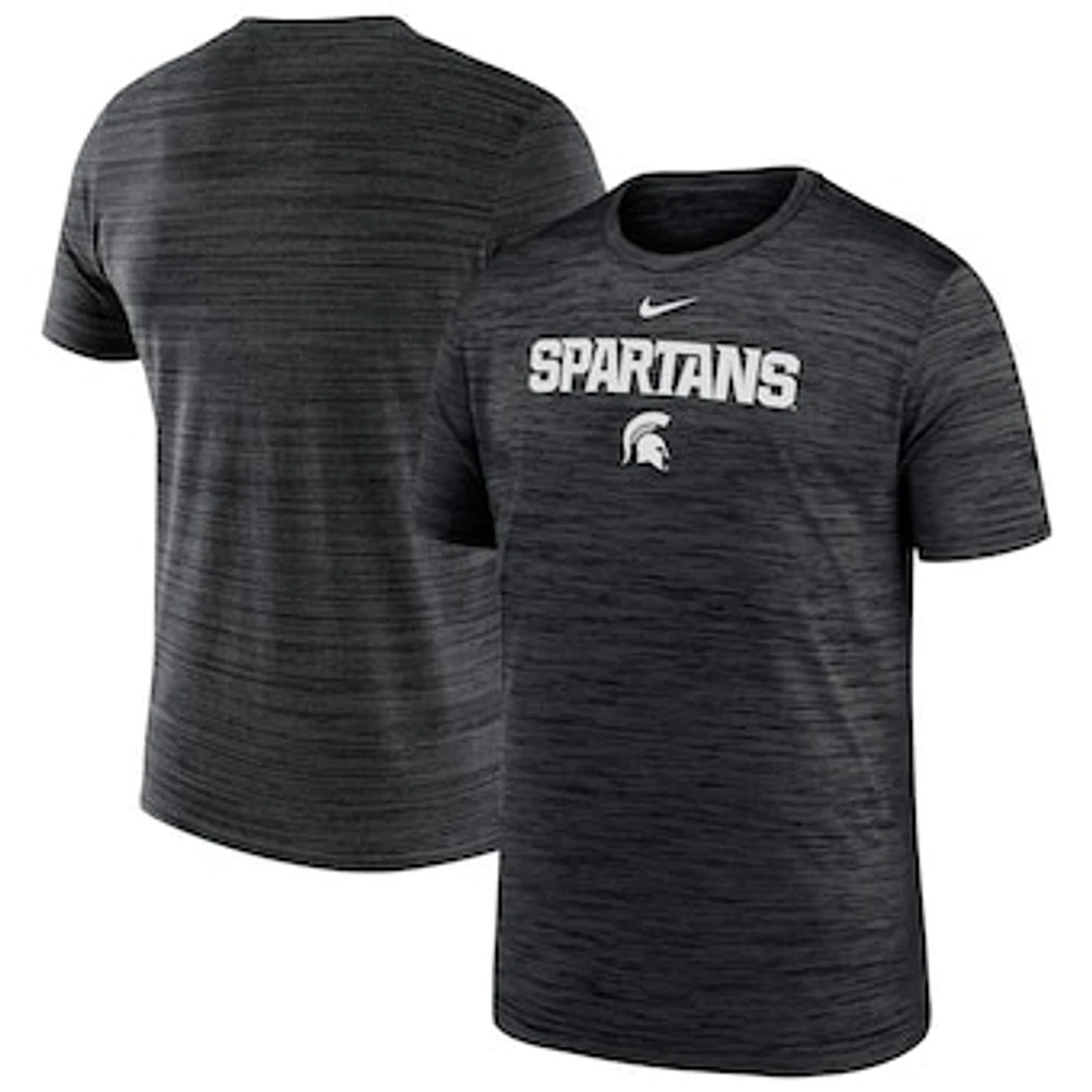 Youth Nike Black Michigan State Spartans Velocity Performance T-Shirt