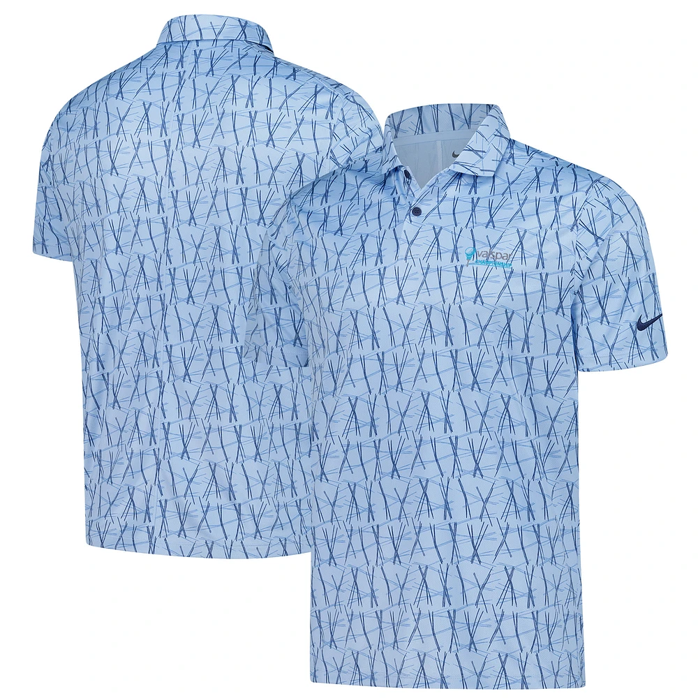Men's Nike Light Blue Valspar Championship Longleaf Polo