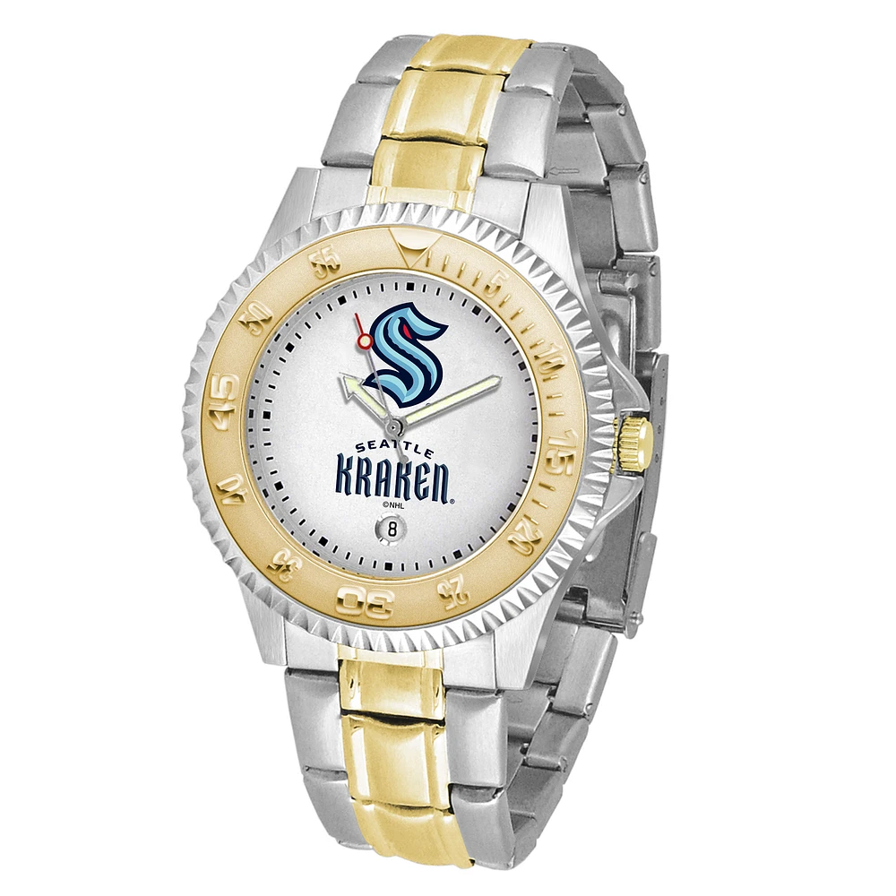 Seattle Kraken Two-Tone Zone Series Watch