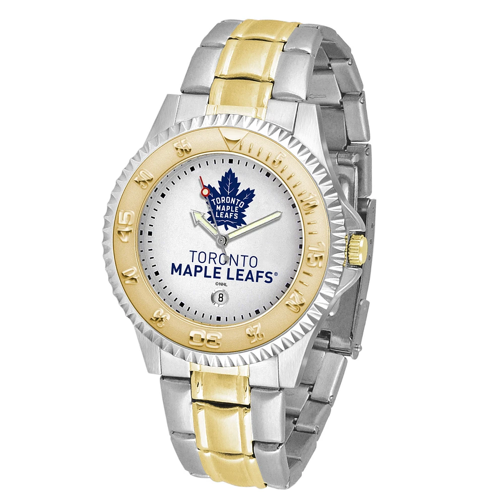 Toronto Maple Leafs Two-Tone Zone Series Watch