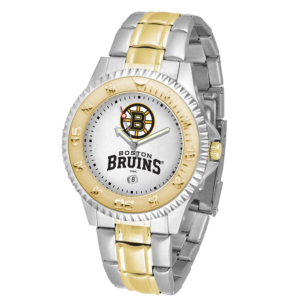 Boston Bruins Two-Tone Zone Series Watch