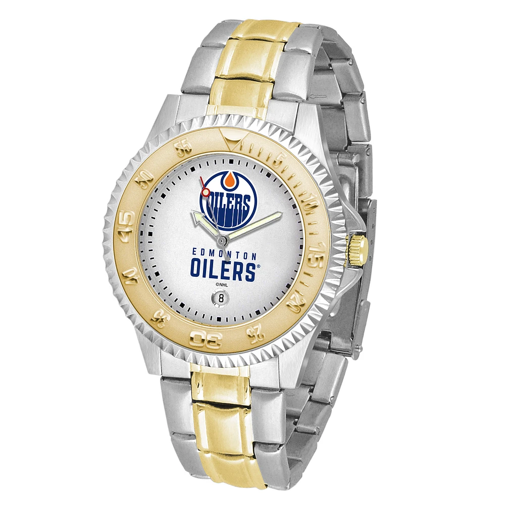 Edmonton Oilers Two-Tone Zone Series Watch