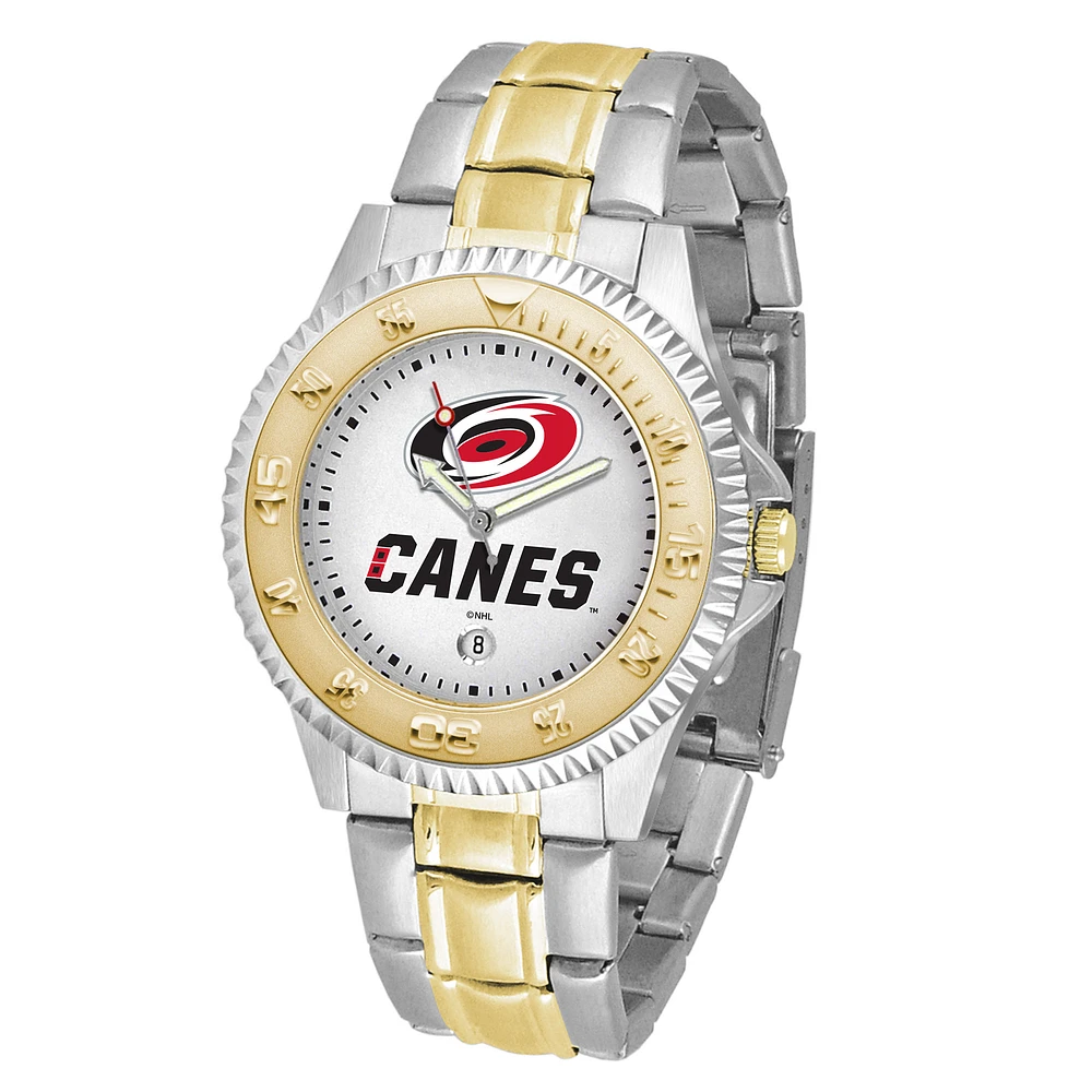 Carolina Hurricanes Two-Tone Zone Series Watch