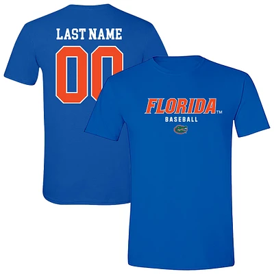 Unisex Royal Florida Gators Baseball NIL Pick-A-Player T-Shirt