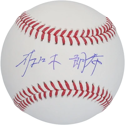 Rōki Sasaki Los Angeles Dodgers Autographed Baseball - Kanji Signature
