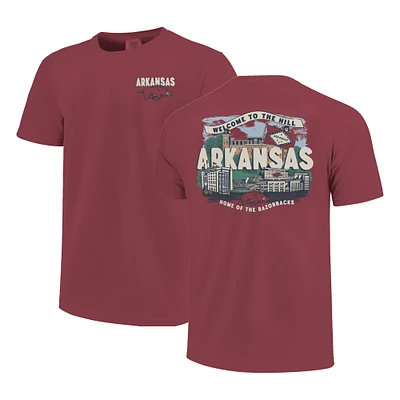 Youth Cardinal Arkansas Razorbacks Local Campus Scene T-Shirt