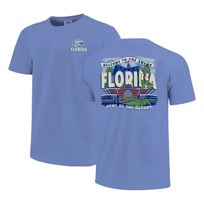 Youth Royal Florida Gators Comfort Colors Hyperlocal Campus Scene T-Shirt