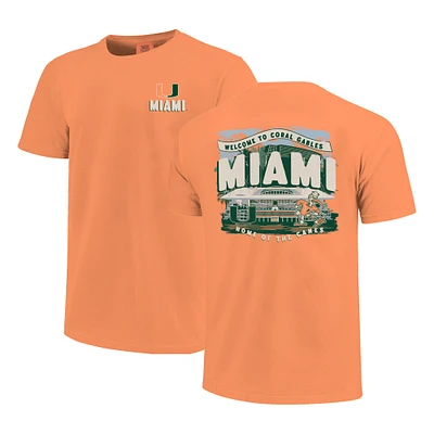 Youth Orange Miami Hurricanes Local Campus Scene T-Shirt