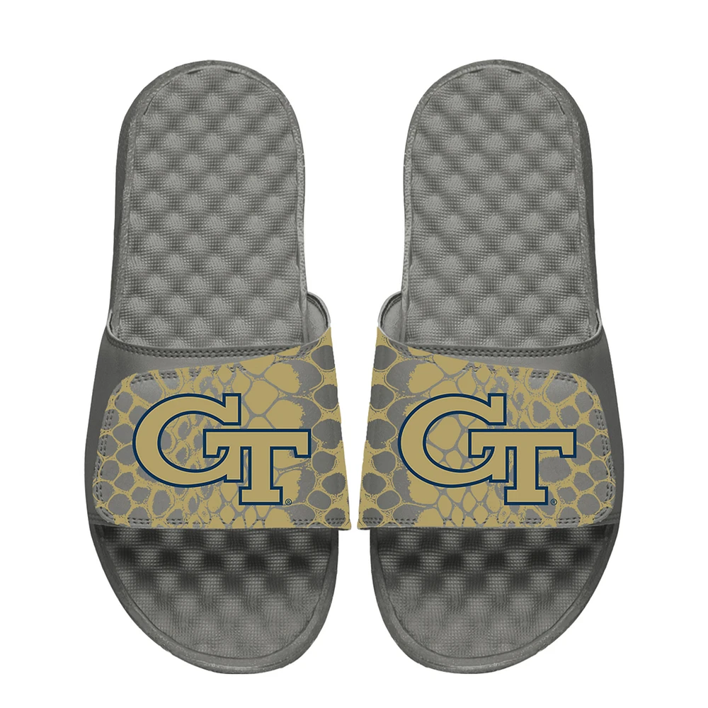 Unisex ISlide Georgia Tech Yellow Jackets Year Of The Snake Slide Sandals