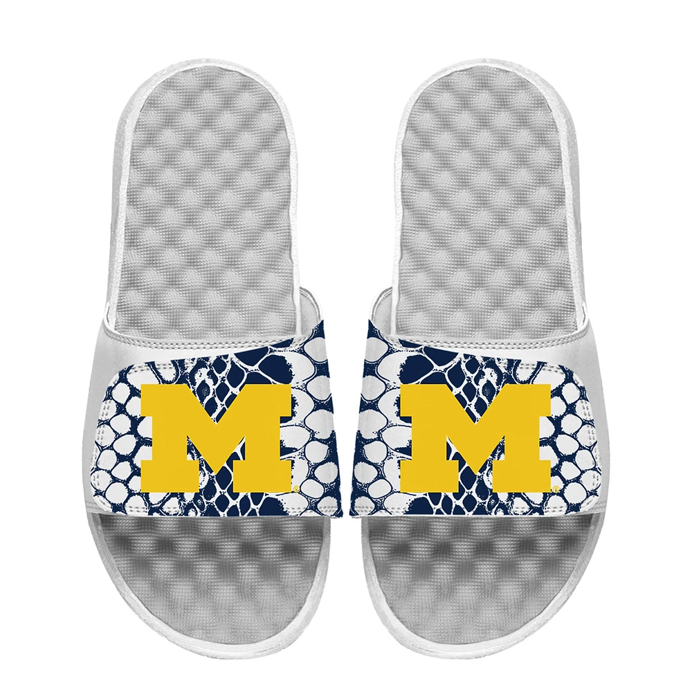 Unisex ISlide Michigan Wolverines Year Of The Snake Slide Sandals